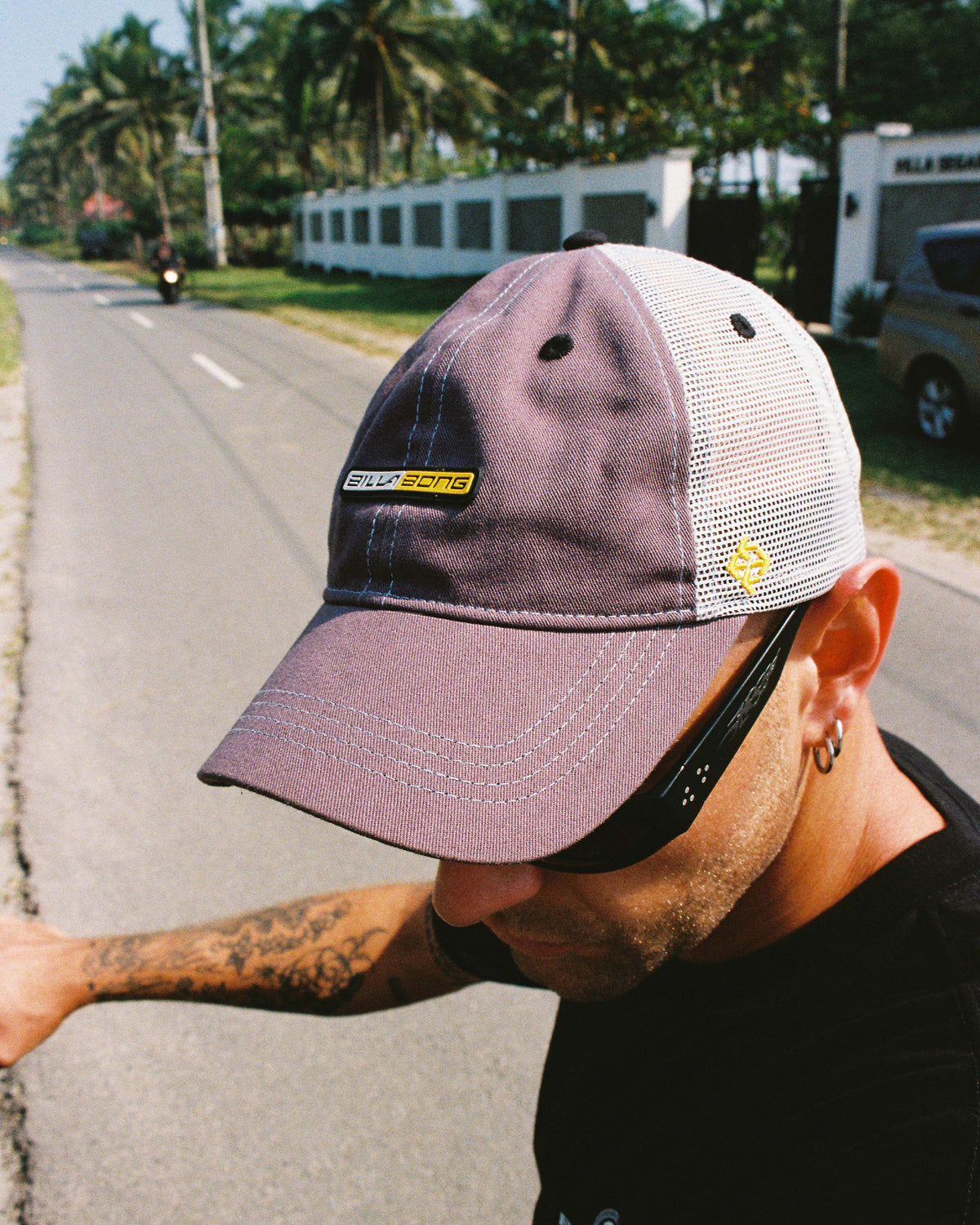 Mens Spec Mesh Cap