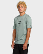 Mens All Day Wave Short Sleeve Rash Vest