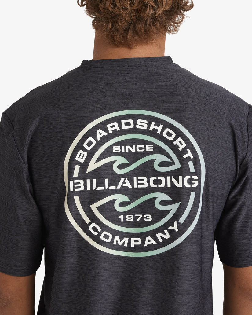Mens Rotor Shoreline Short Sleeve Rash Vest