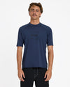 Mens Boxed Arch Short Sleeve Rash Vest