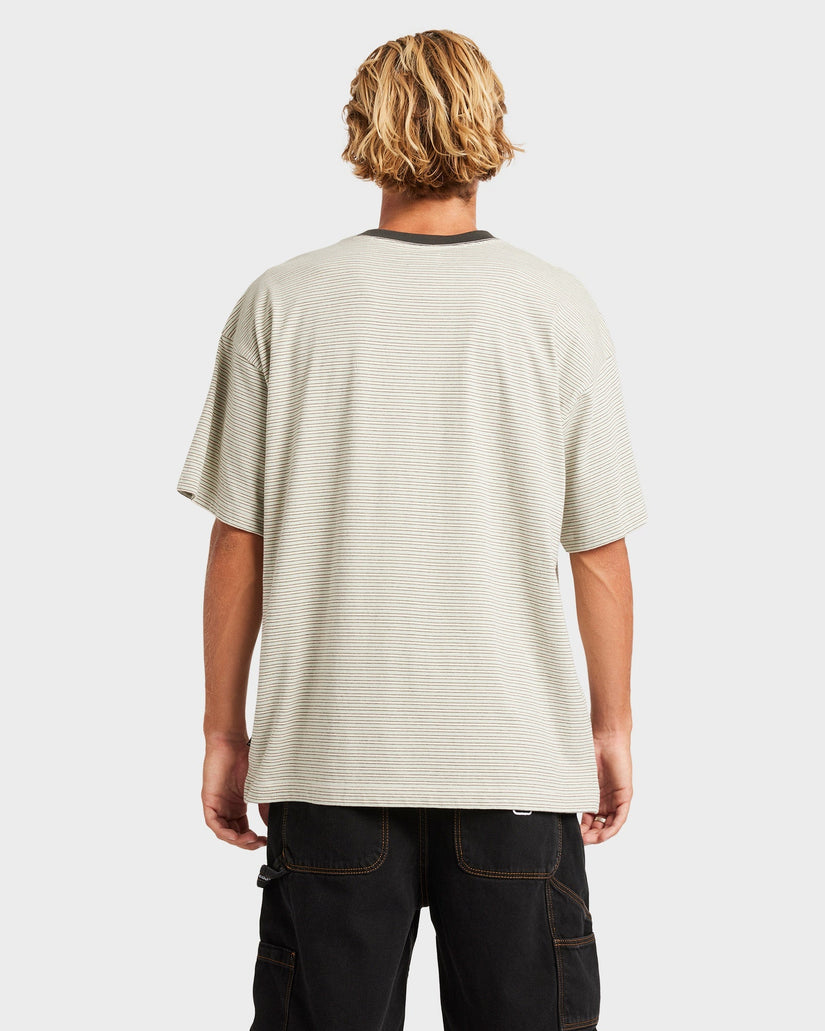 Mens Absence Stripe T-Shirt