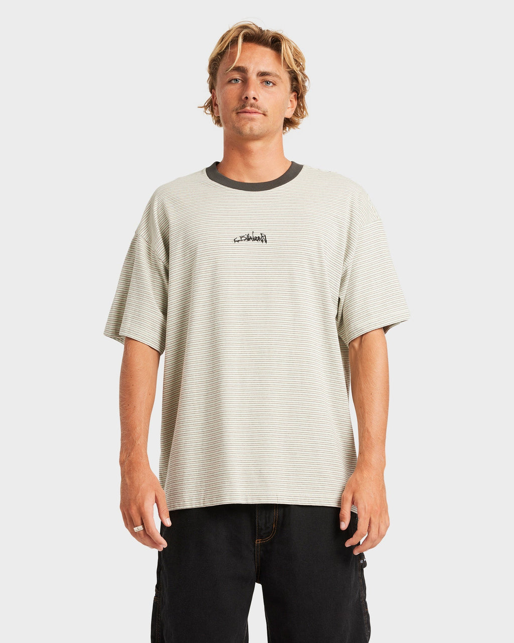 Mens Absence Stripe T-Shirt