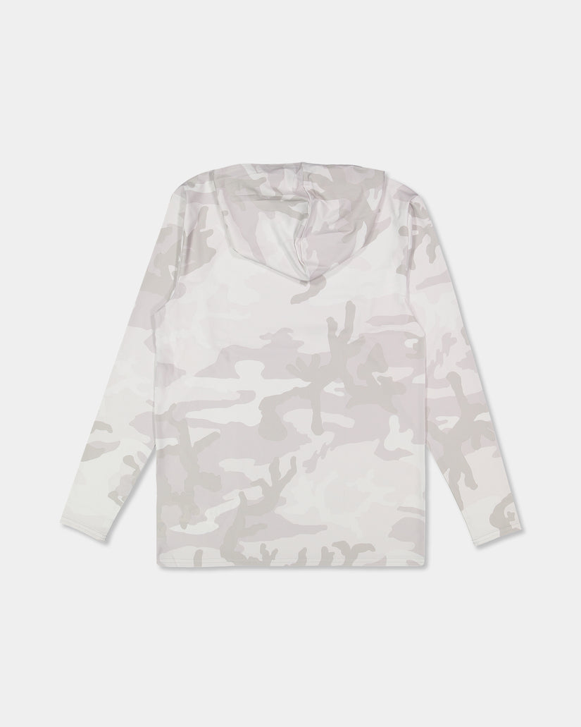 Mens Arch Mesh Hooded Long Sleeve Rash Vest