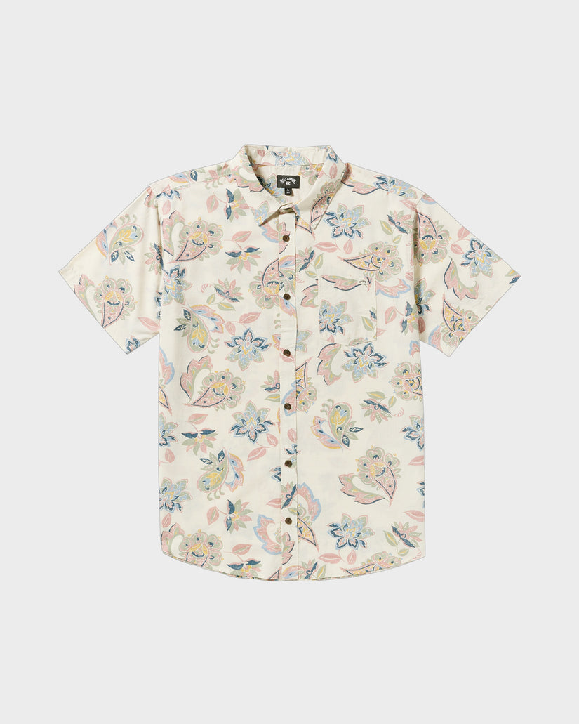 Mens Sundays Short Sleeve Shirt