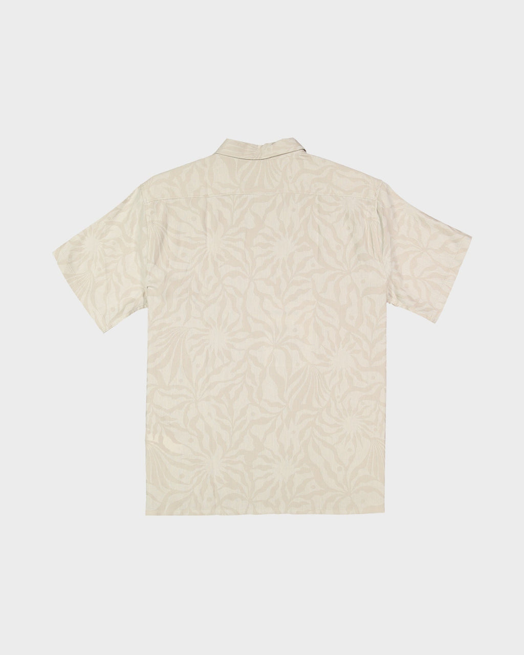 Mens Sundays Jacquard Short Sleeve Shirt