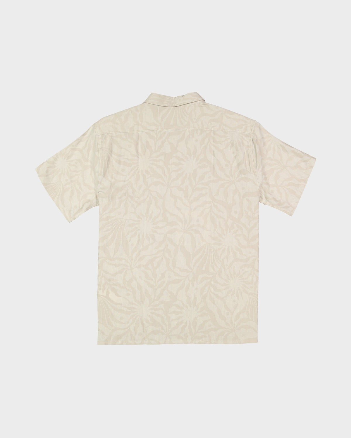 Mens Sundays Jacquard Short Sleeve Shirt