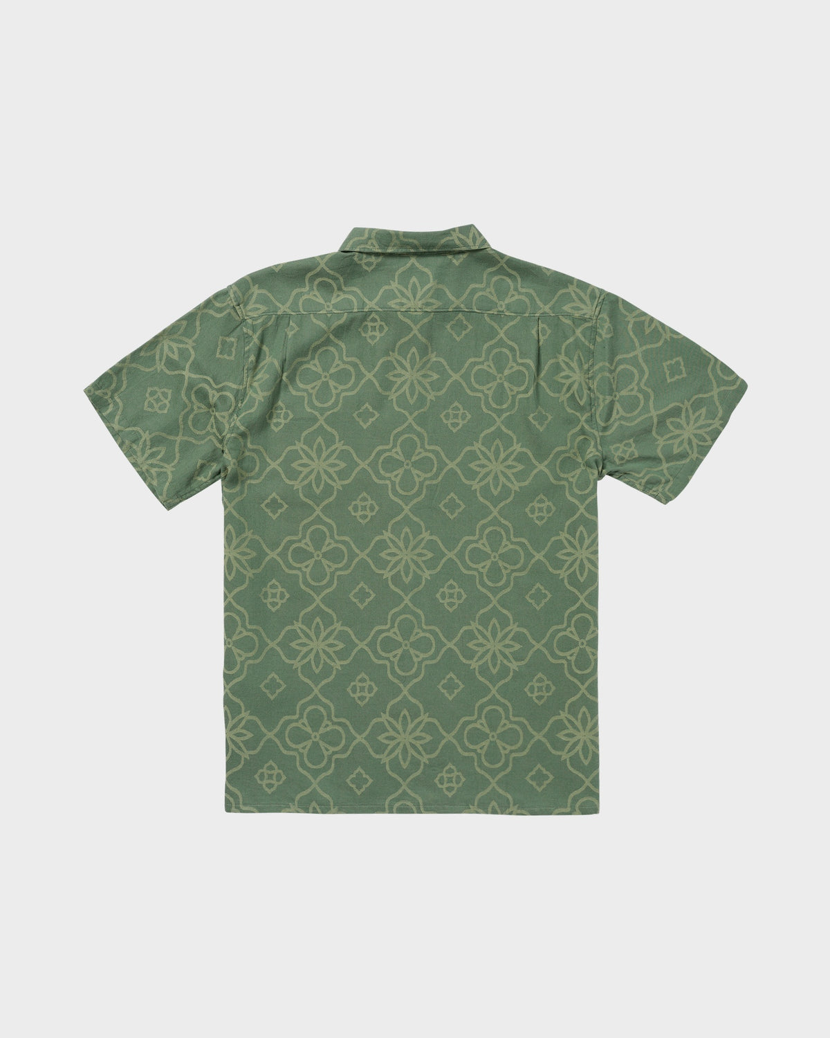 Mens Sundays Jacquard Short Sleeve Shirt