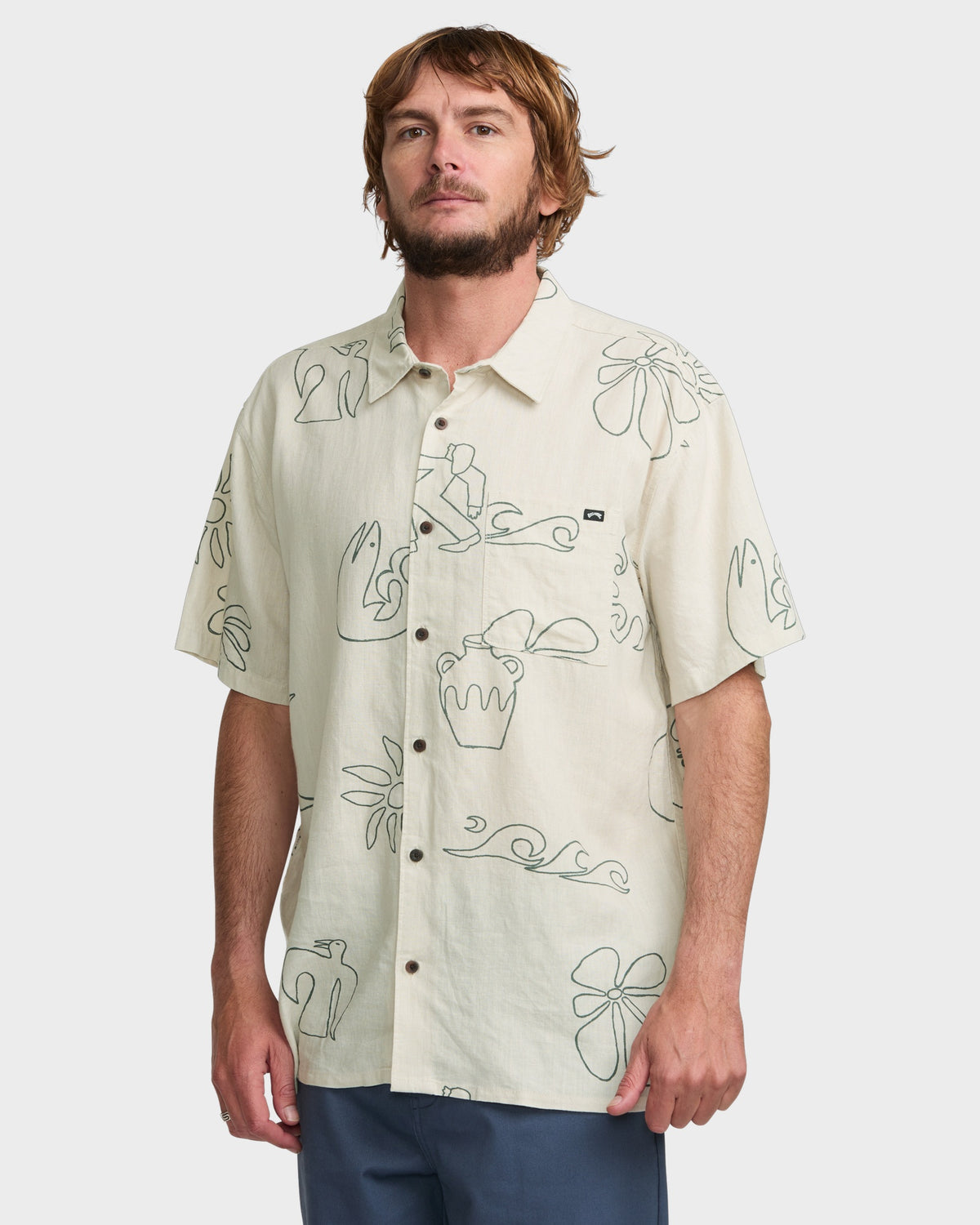 TOGETHER WOVEN SHIRT SS