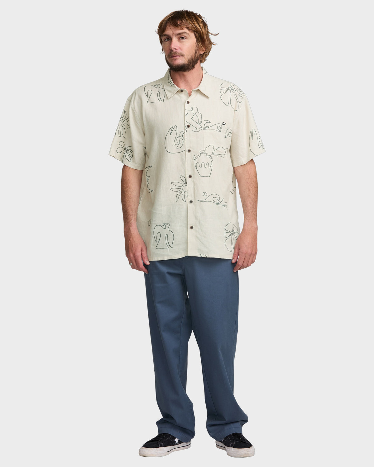 TOGETHER WOVEN SHIRT SS