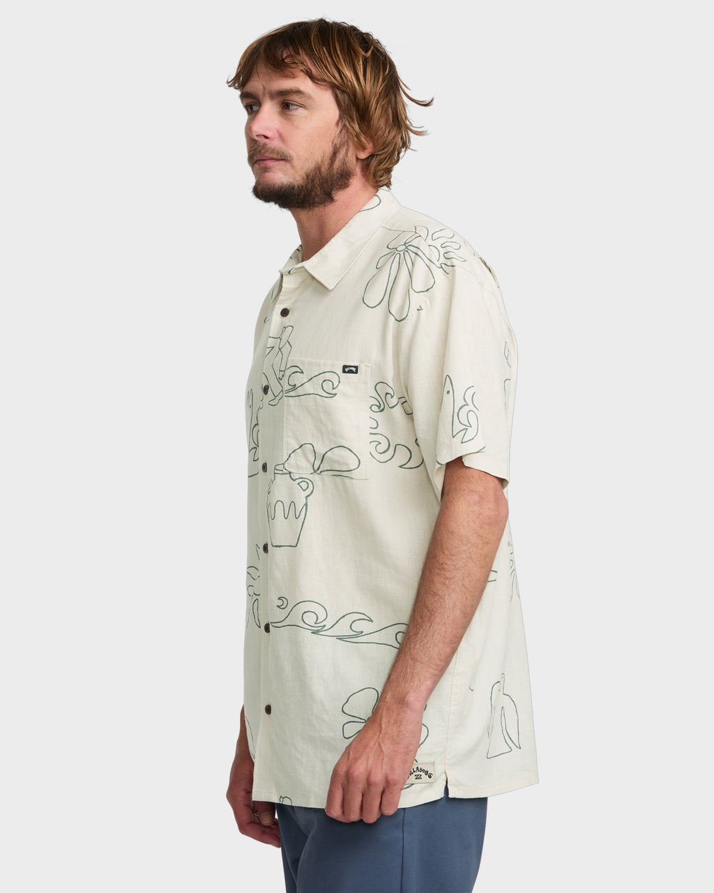 TOGETHER WOVEN SHIRT SS