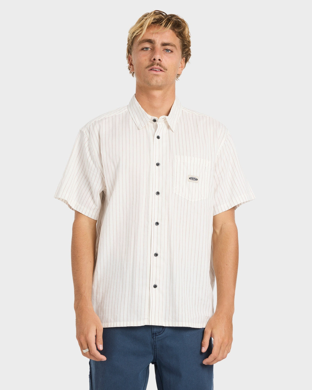 Mens Bad Dog Short Sleeve Shirt