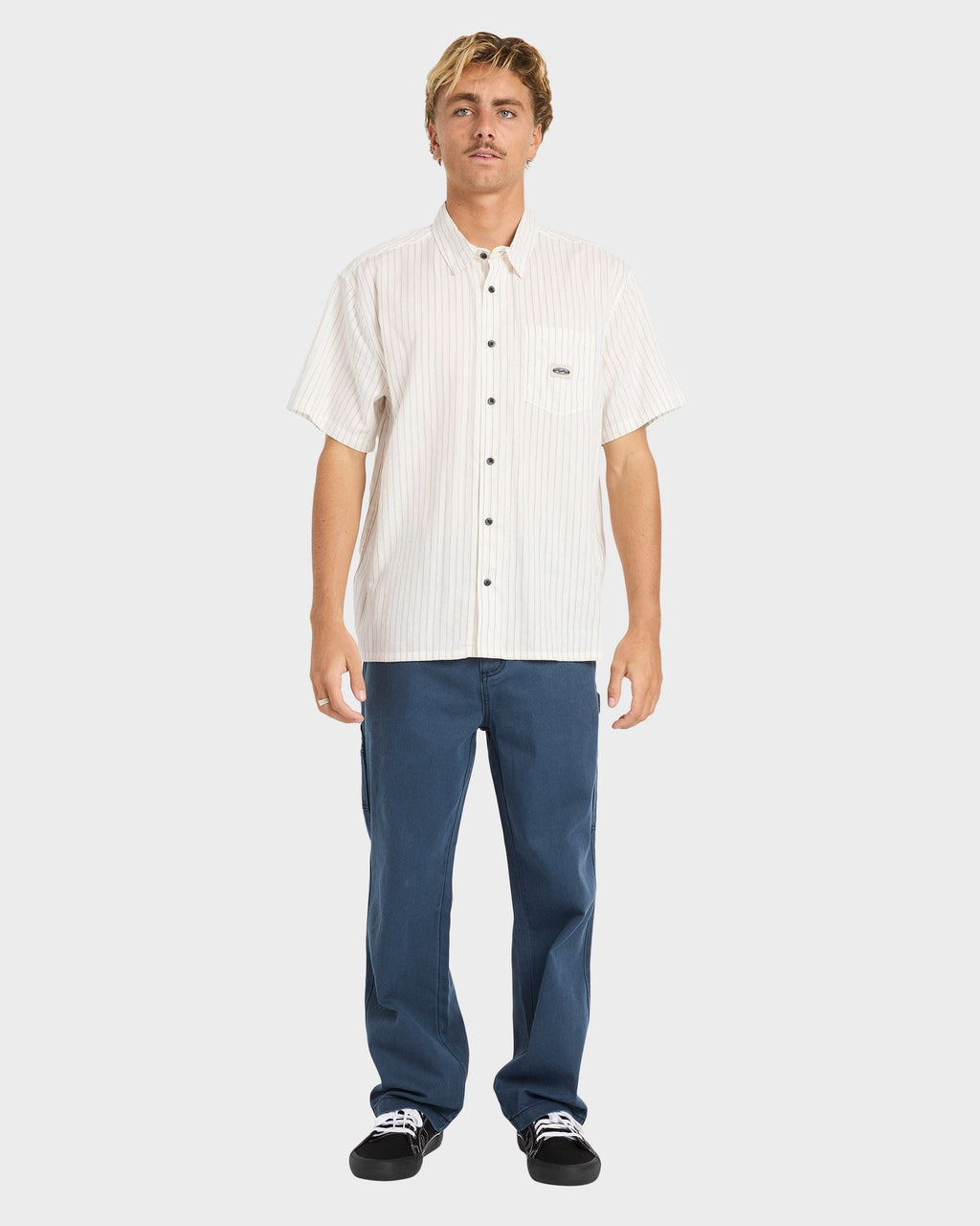 Mens Bad Dog Short Sleeve Shirt