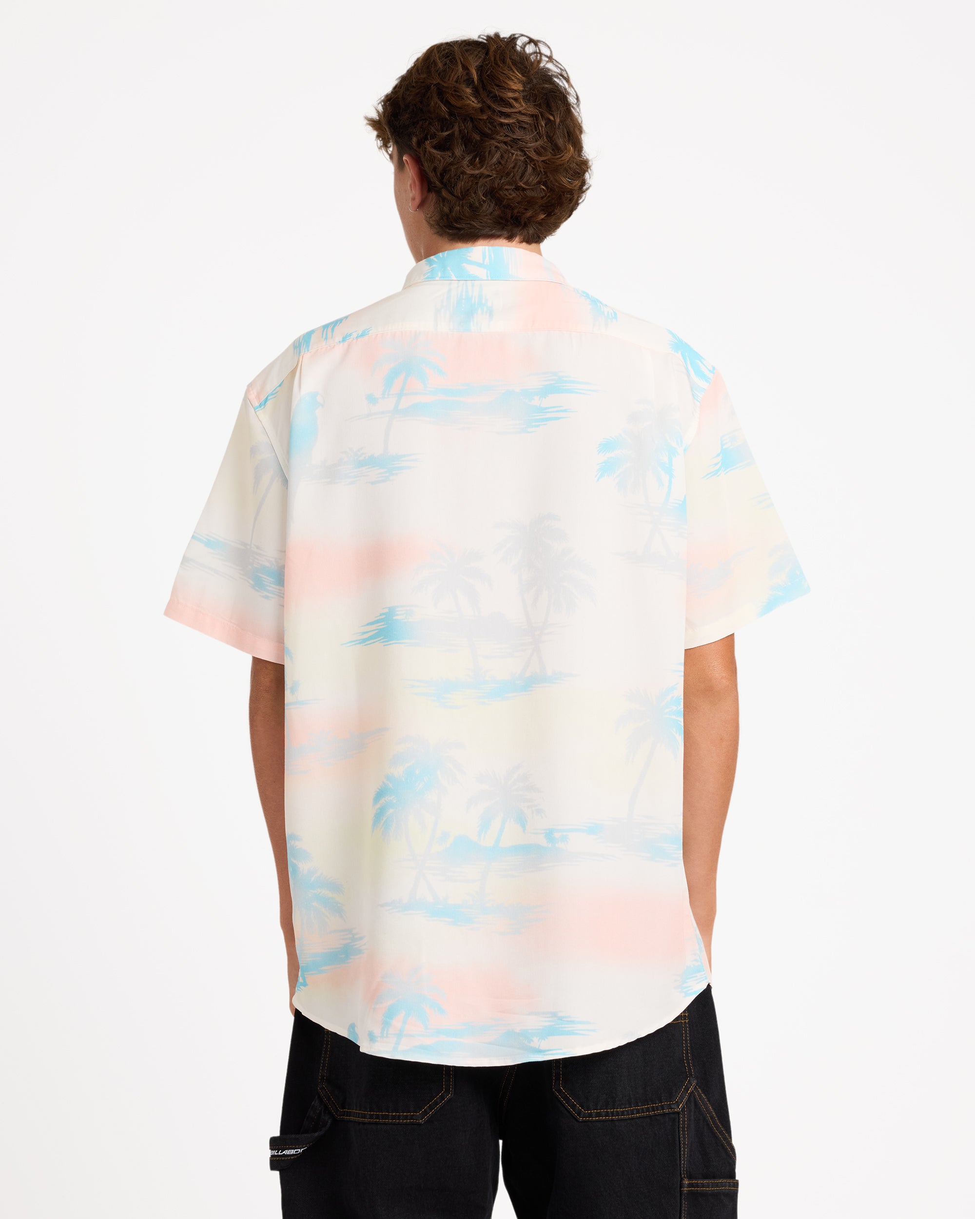 Mens Sundays Lounge Short Sleeve Shirt