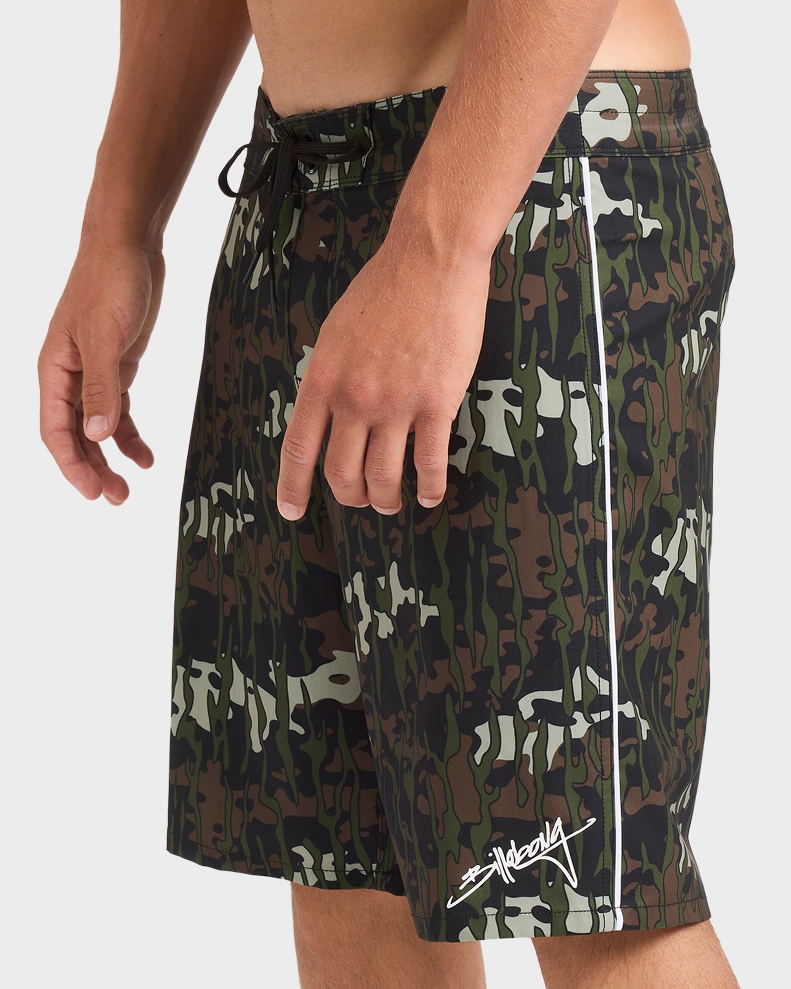 Mens Piped Pro Performance 20" Boardshorts