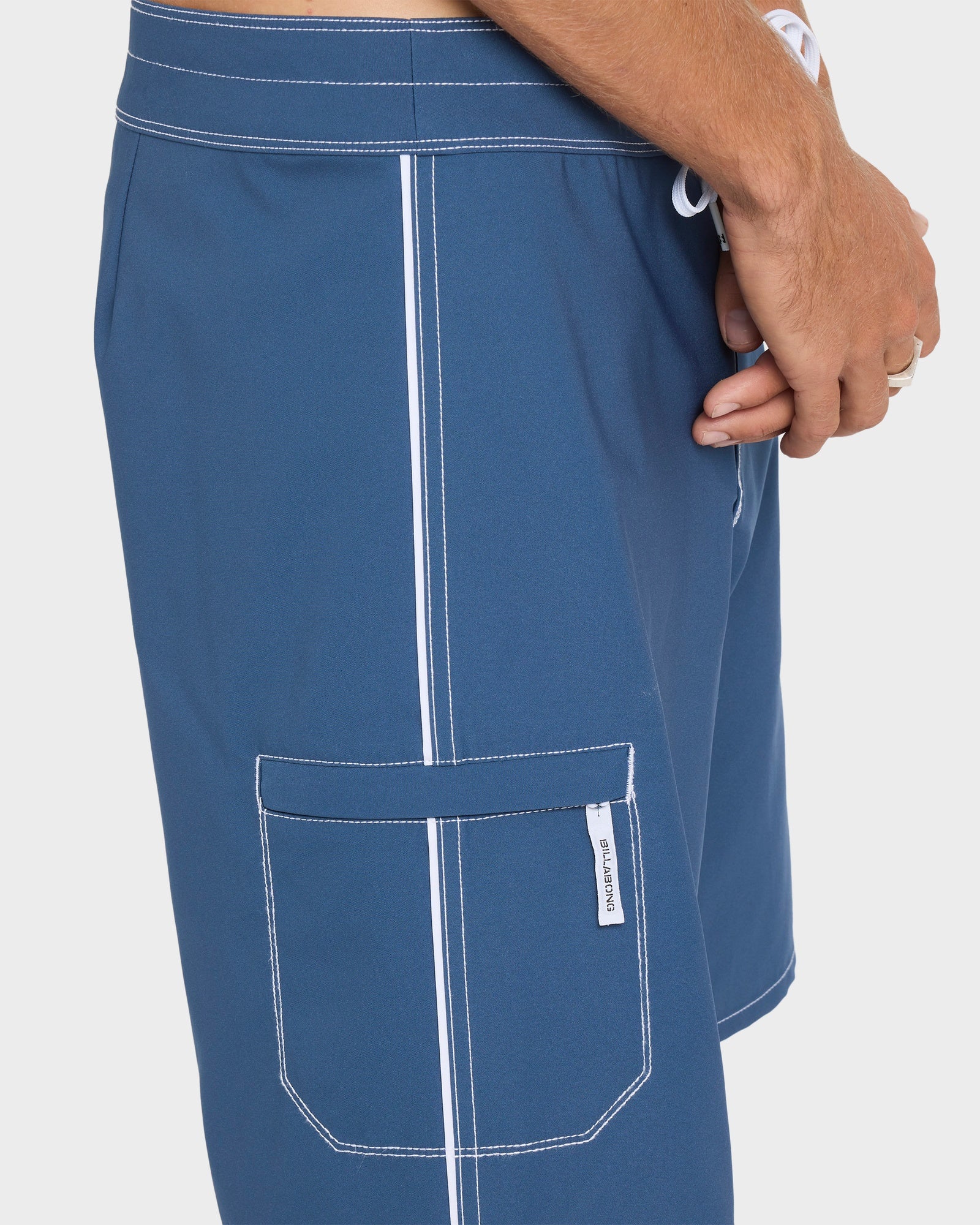 Mens Piped Pro Performance 20" Boardshorts