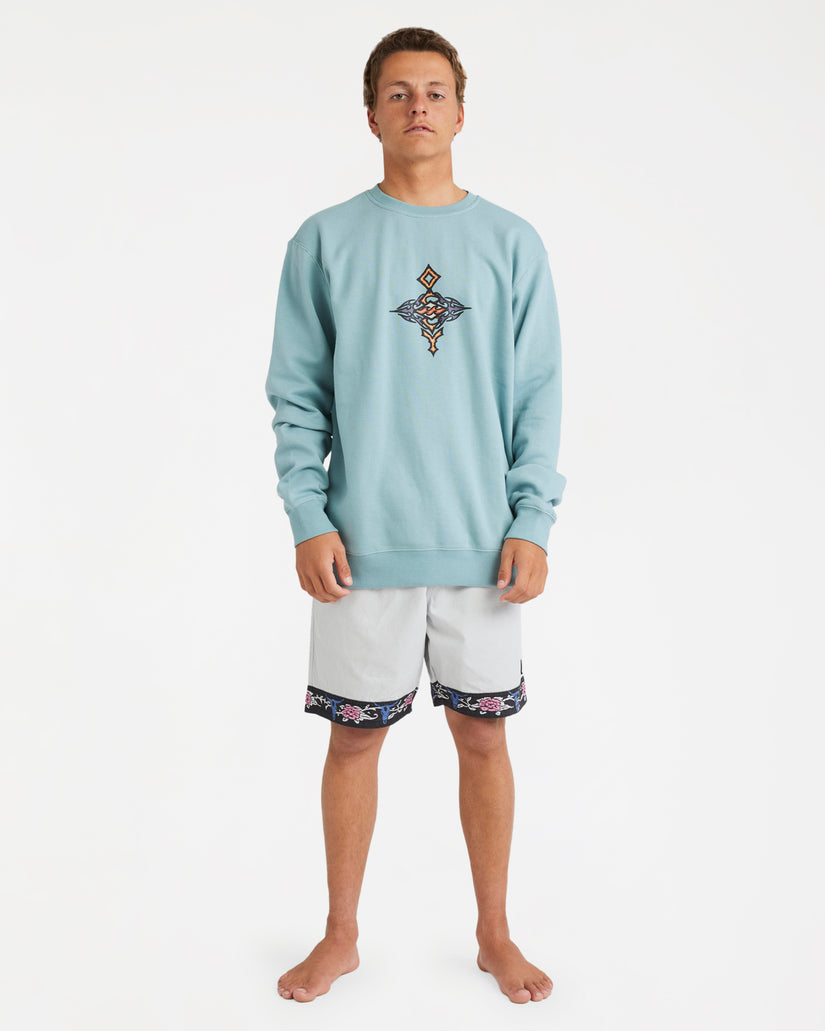 Mens Occy 17" Elastic Waist Shorts