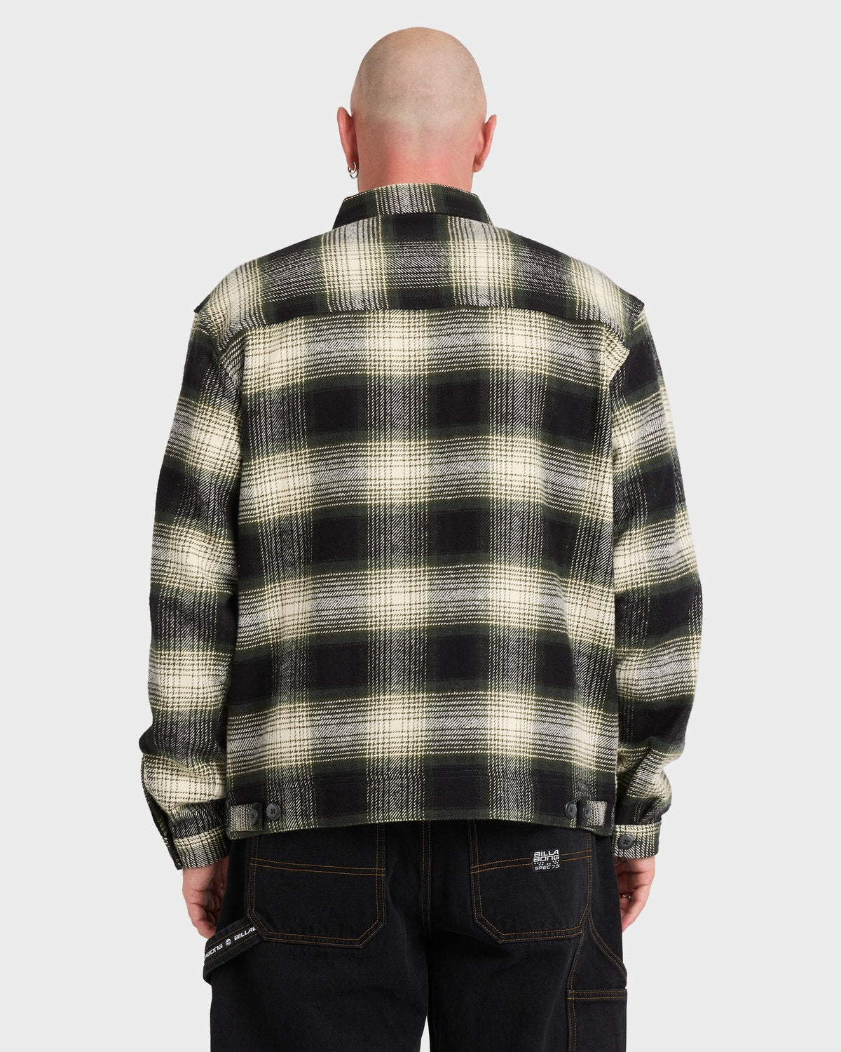 Mens Bad Dog Flannel Jacket