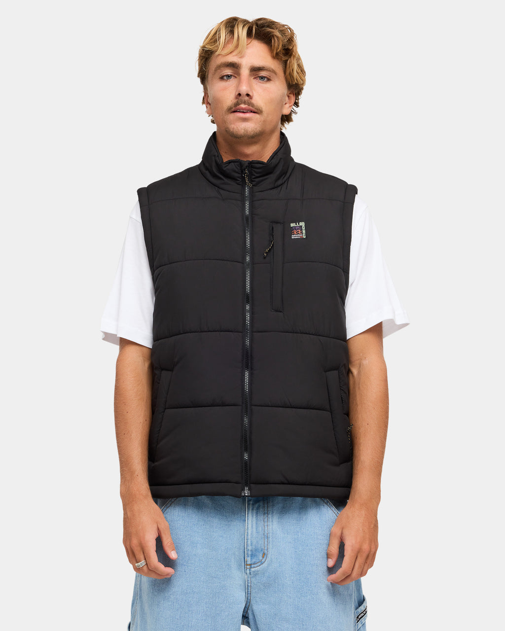 Mens Journey Mock Neck Vest
