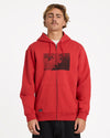 Mens Otis Canvas Zip Up Hoodie