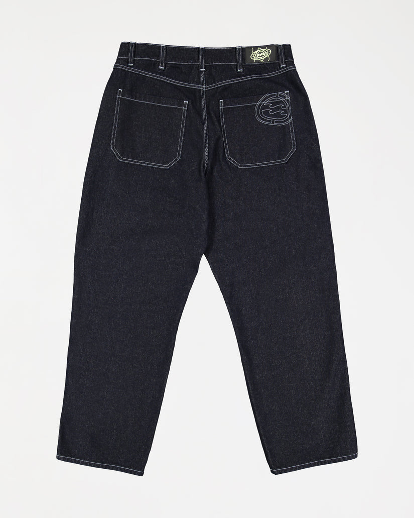 Mens Spec 73 Chrome Baggy Denim Pants