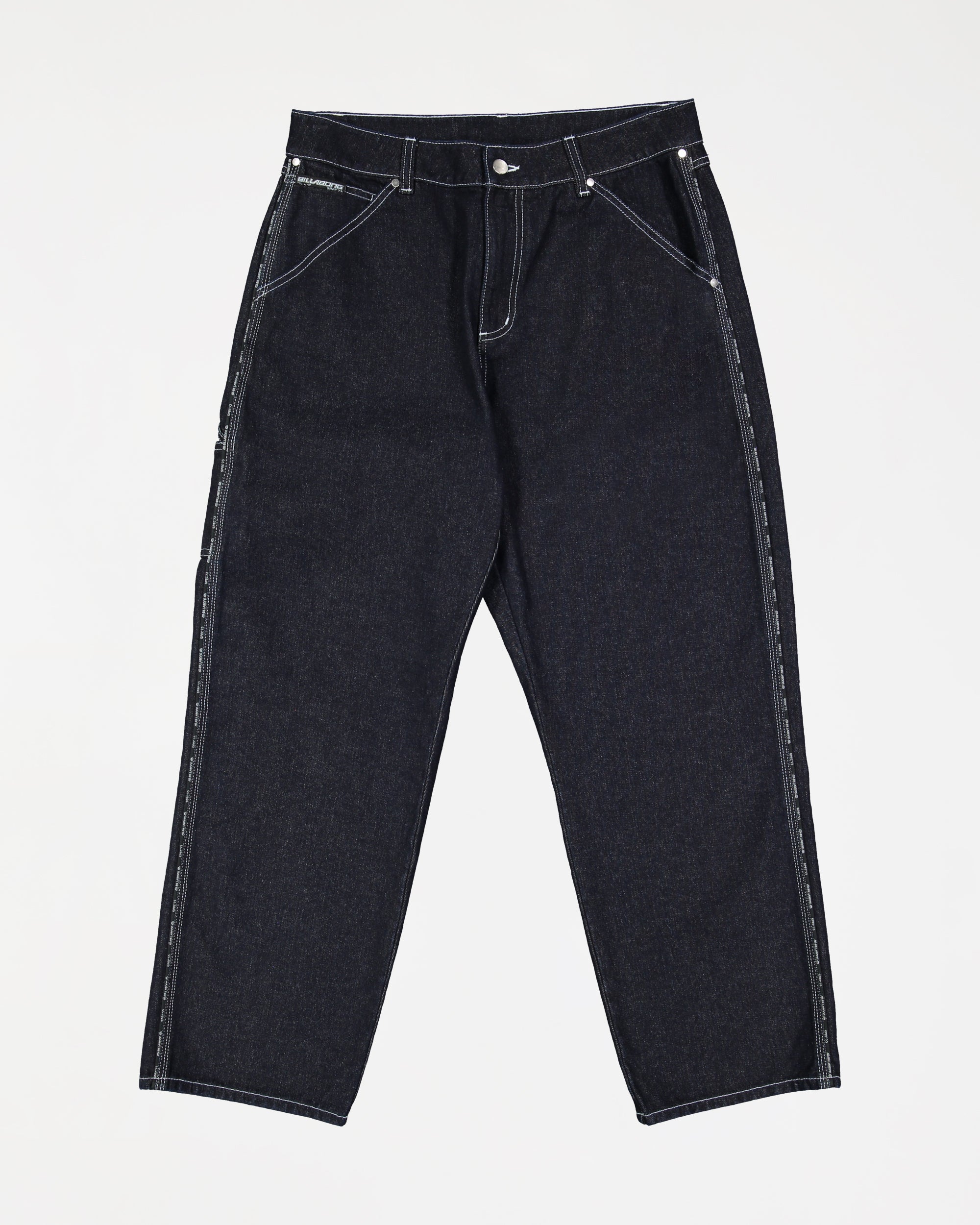 Mens Spec 73 Chrome Baggy Denim Pants