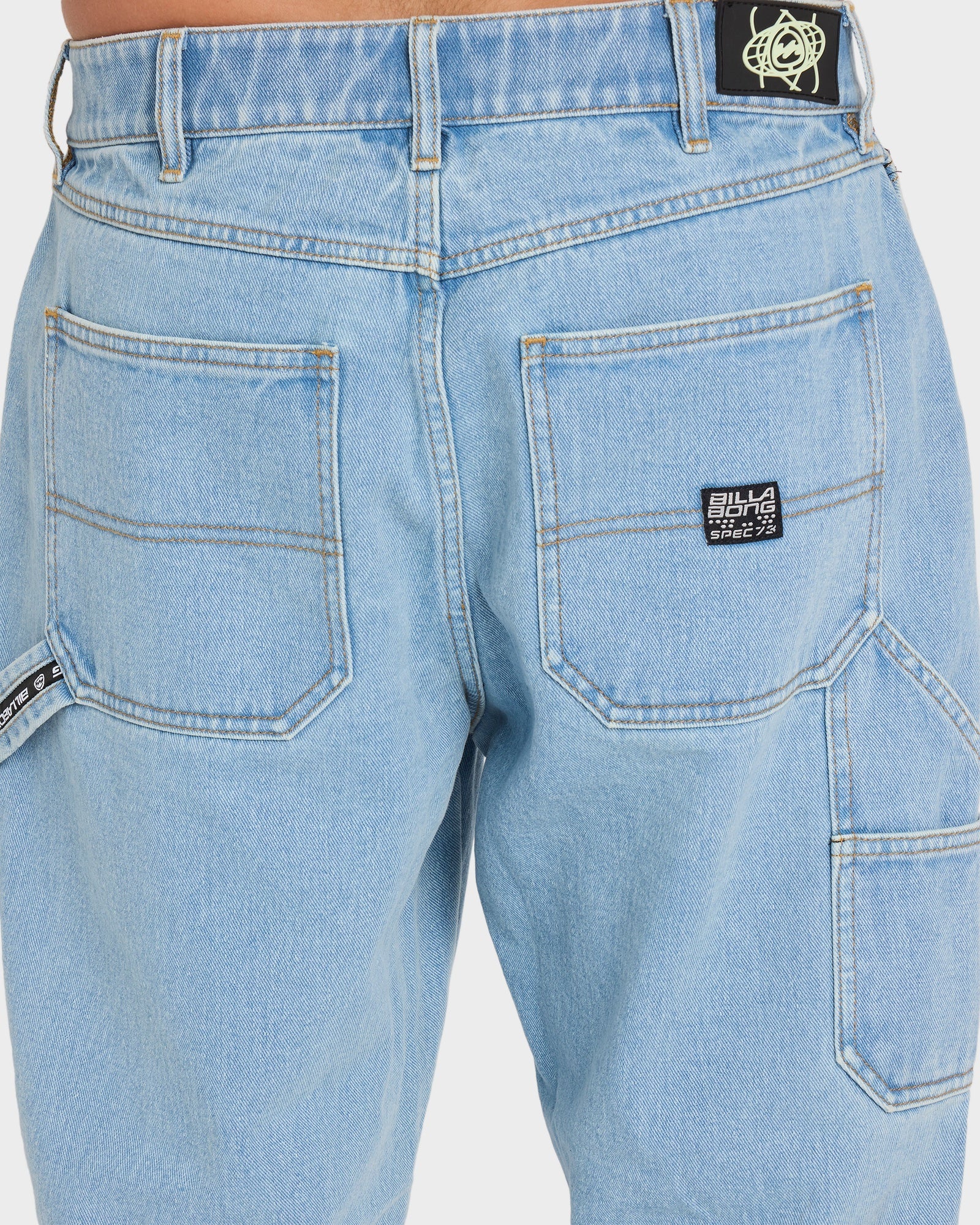 Mens Smoko Baggy Denim Jeans