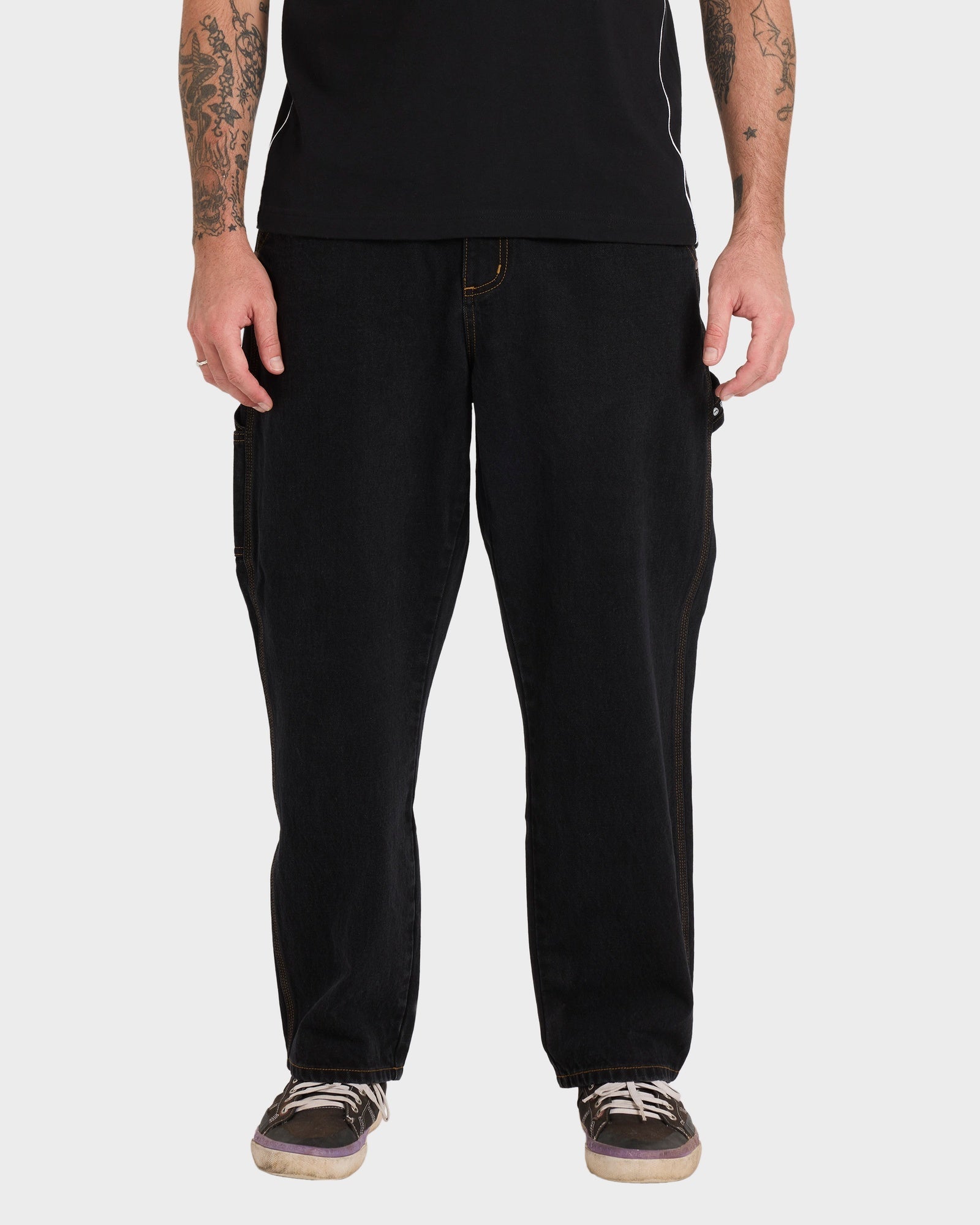 Mens Smoko Baggy Denim Jeans