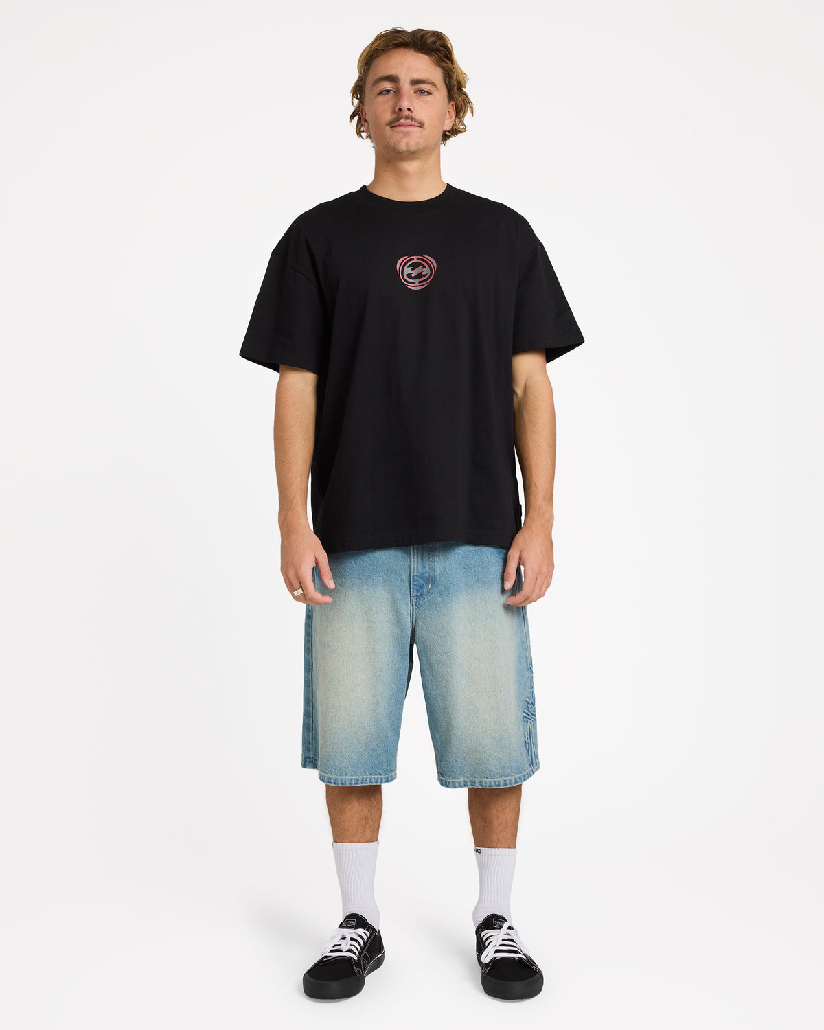 Mens Script Smoko Denim 22" Shorts
