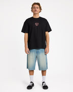 Mens Script Smoko Denim 22" Shorts