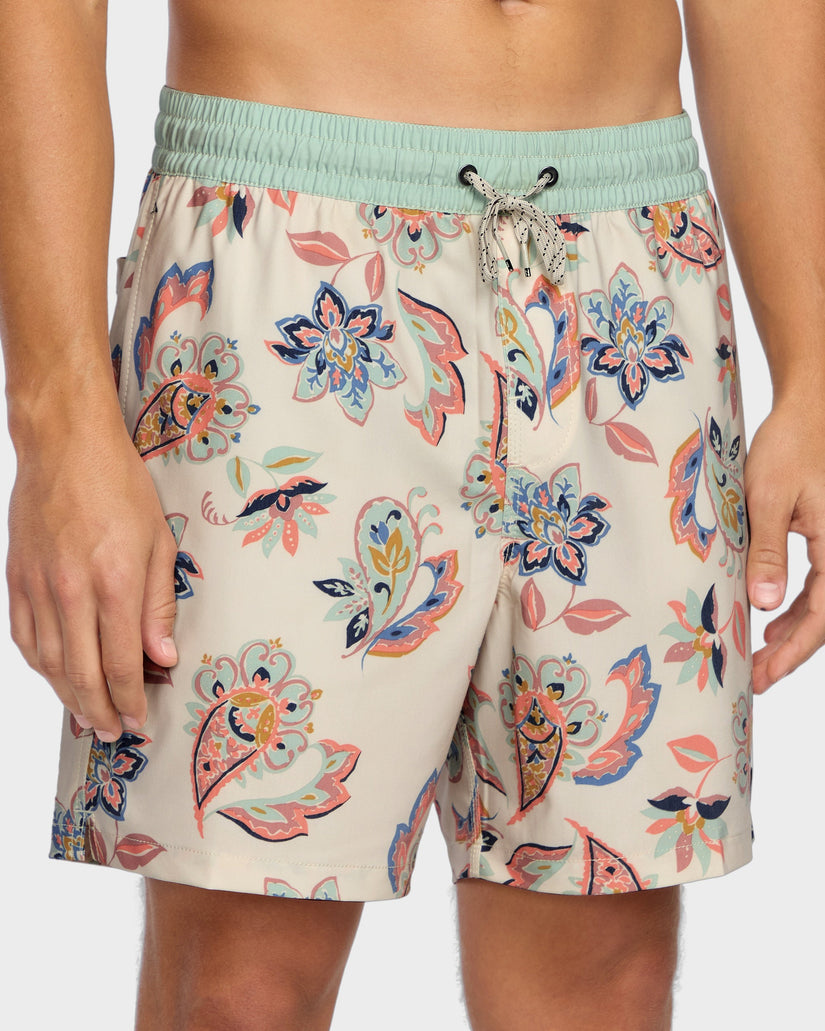 Mens Good Times Layback 16" Swim Shorts