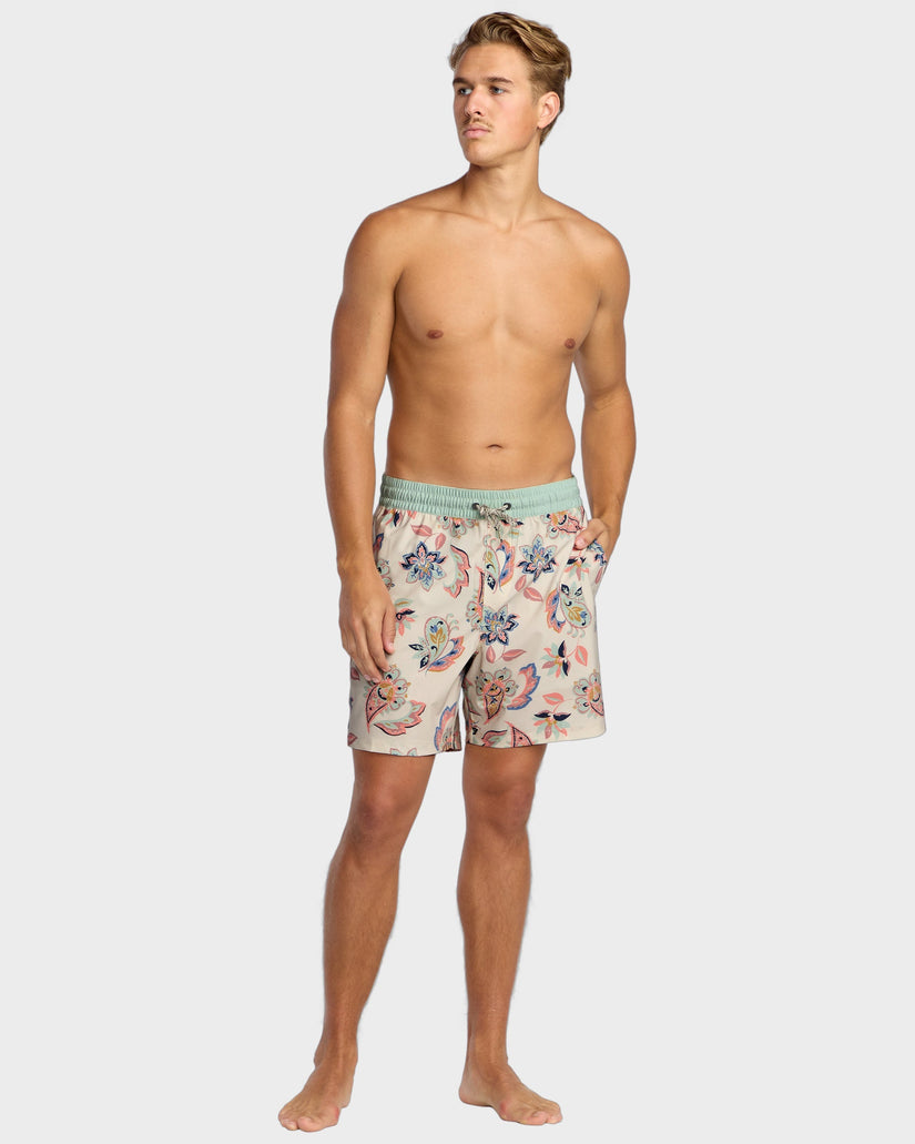 Mens Good Times Layback 16" Swim Shorts