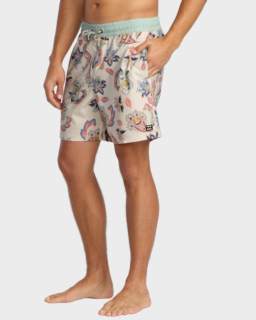 Mens Good Times Layback 16" Swim Shorts