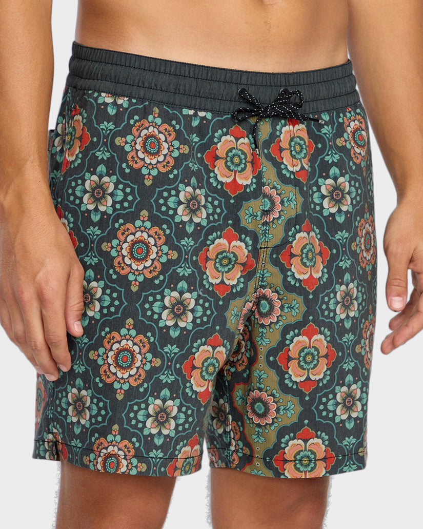 Mens Good Times Layback 16" Swim Shorts