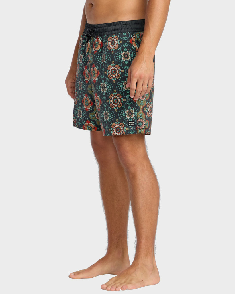 Mens Good Times Layback 16" Swim Shorts