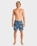 Mens Lineup Layback 17" Swim Shorts