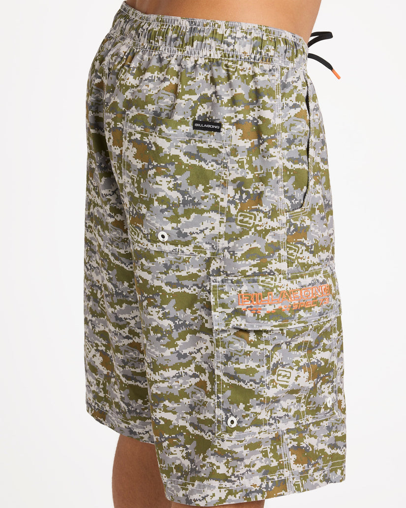 Mens Throw On 21" Boardshorts