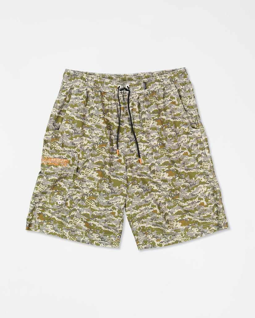 Mens Throw On 21" Boardshorts