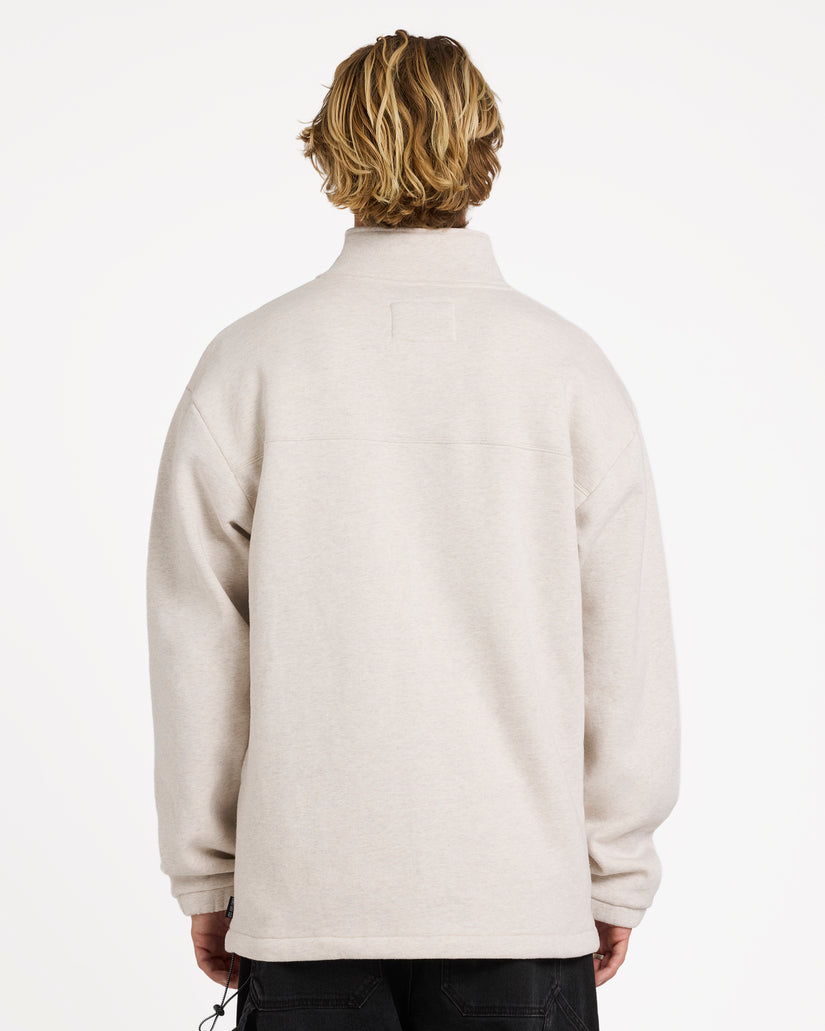Mens Otis King Prawn Quarter Zip Fleece Pullover