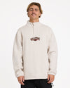 Mens Otis King Prawn Quarter Zip Fleece Pullover
