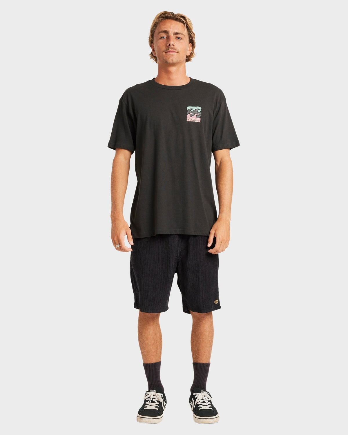 Mens Crayon Wave T-Shirt