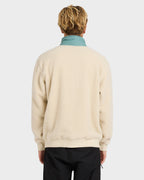Mens Boundary Peak Mock Neck Fleece Top
