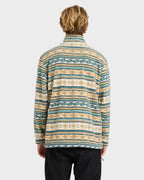Mens Boundary Mock Neck Fleece Top