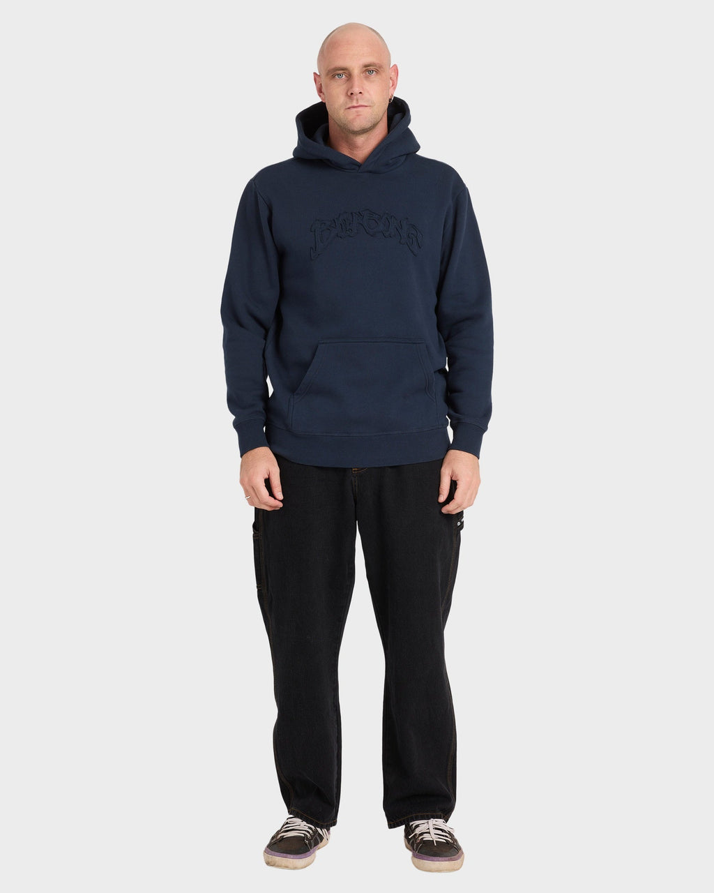 Mens Tonal Boss Pop Pullover Hoodie