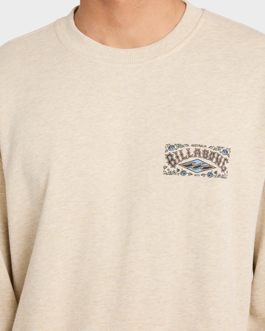 Mens Short Sands Crew Neck Fleece Top