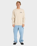Mens Short Sands Crew Neck Fleece Top