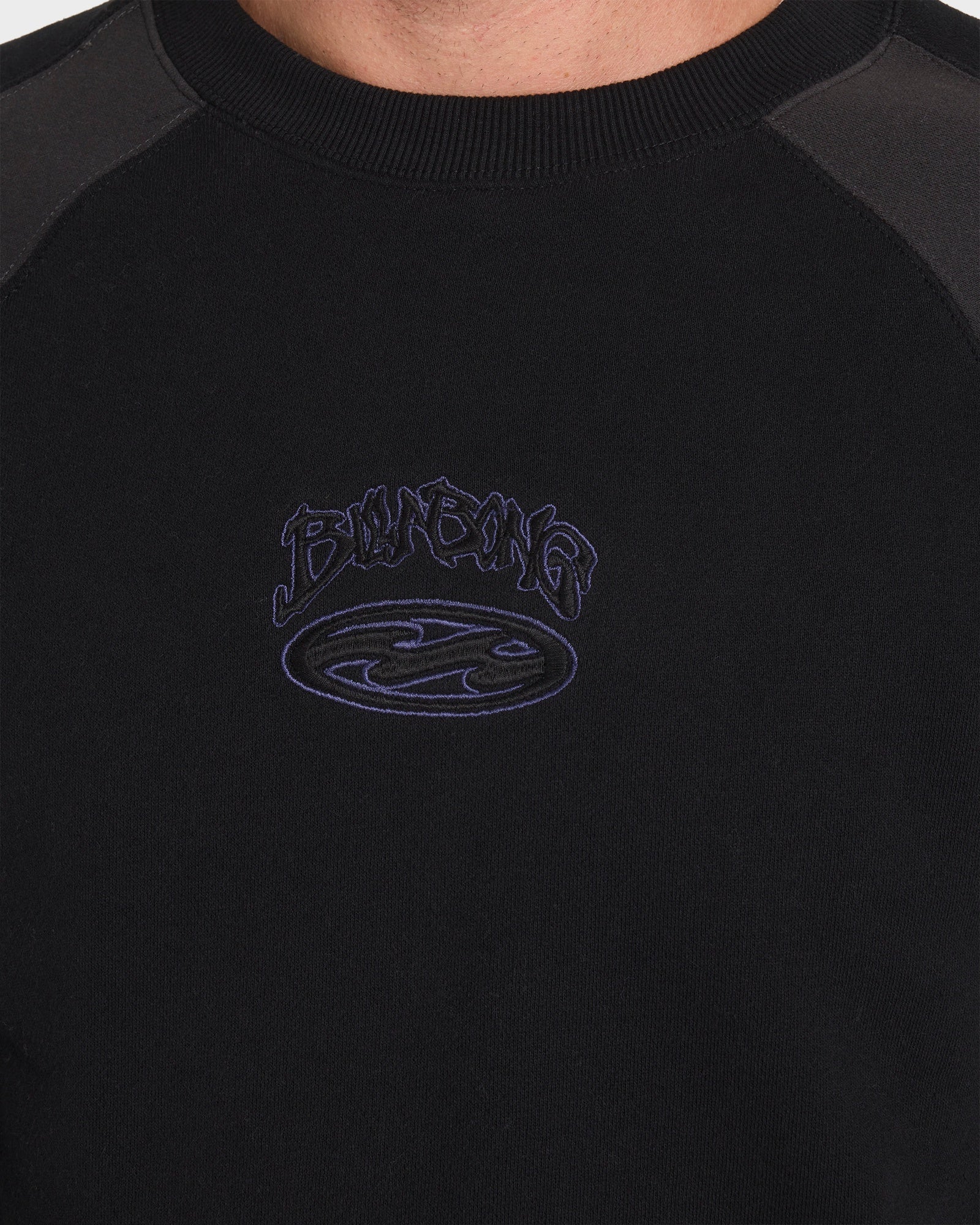Mens Bad Dog Crew Neck Fleece
