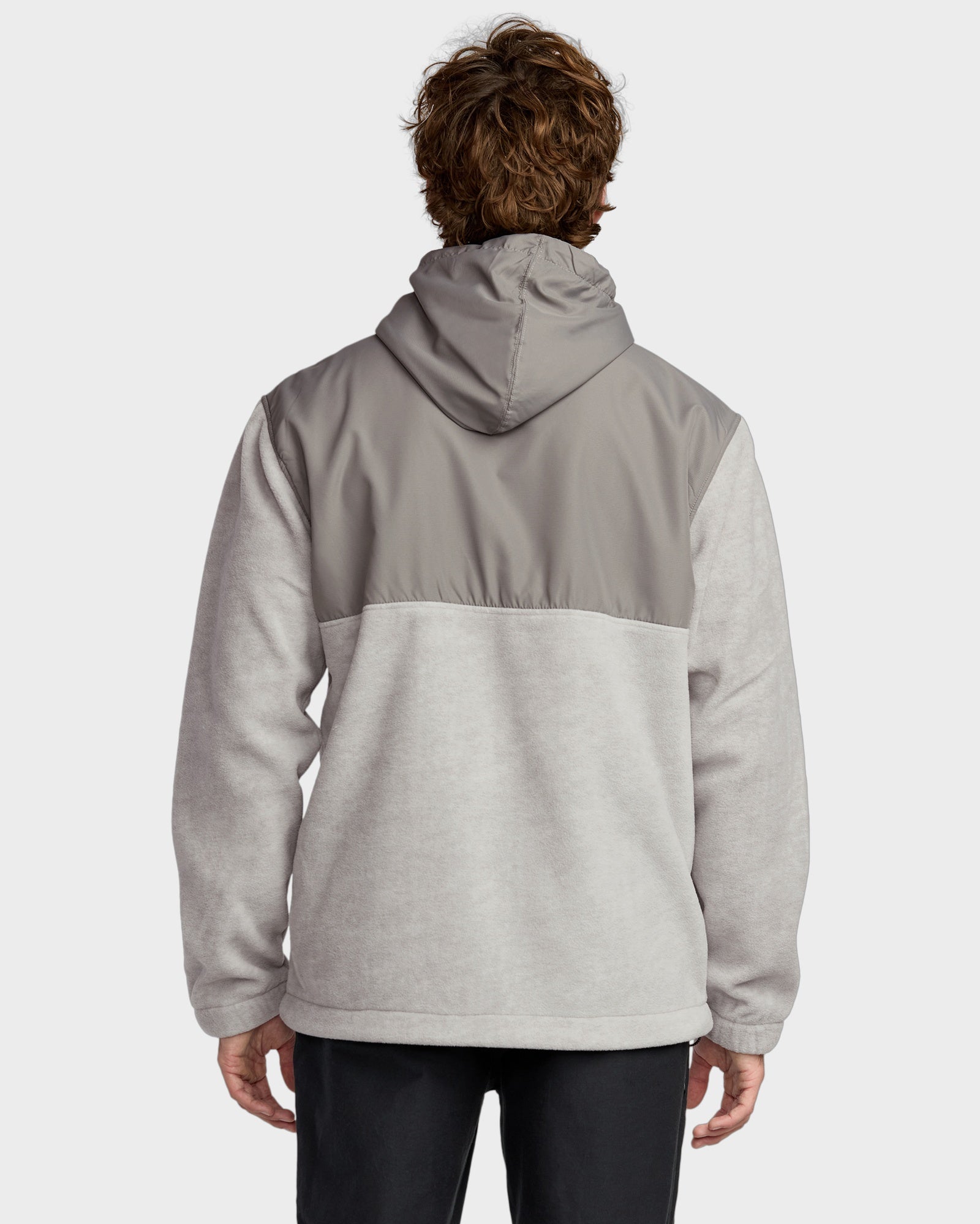 Mens Boundary Lite Zip Fleece Top