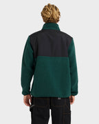Mens Boundary Summit Mock Neck Fleece Top