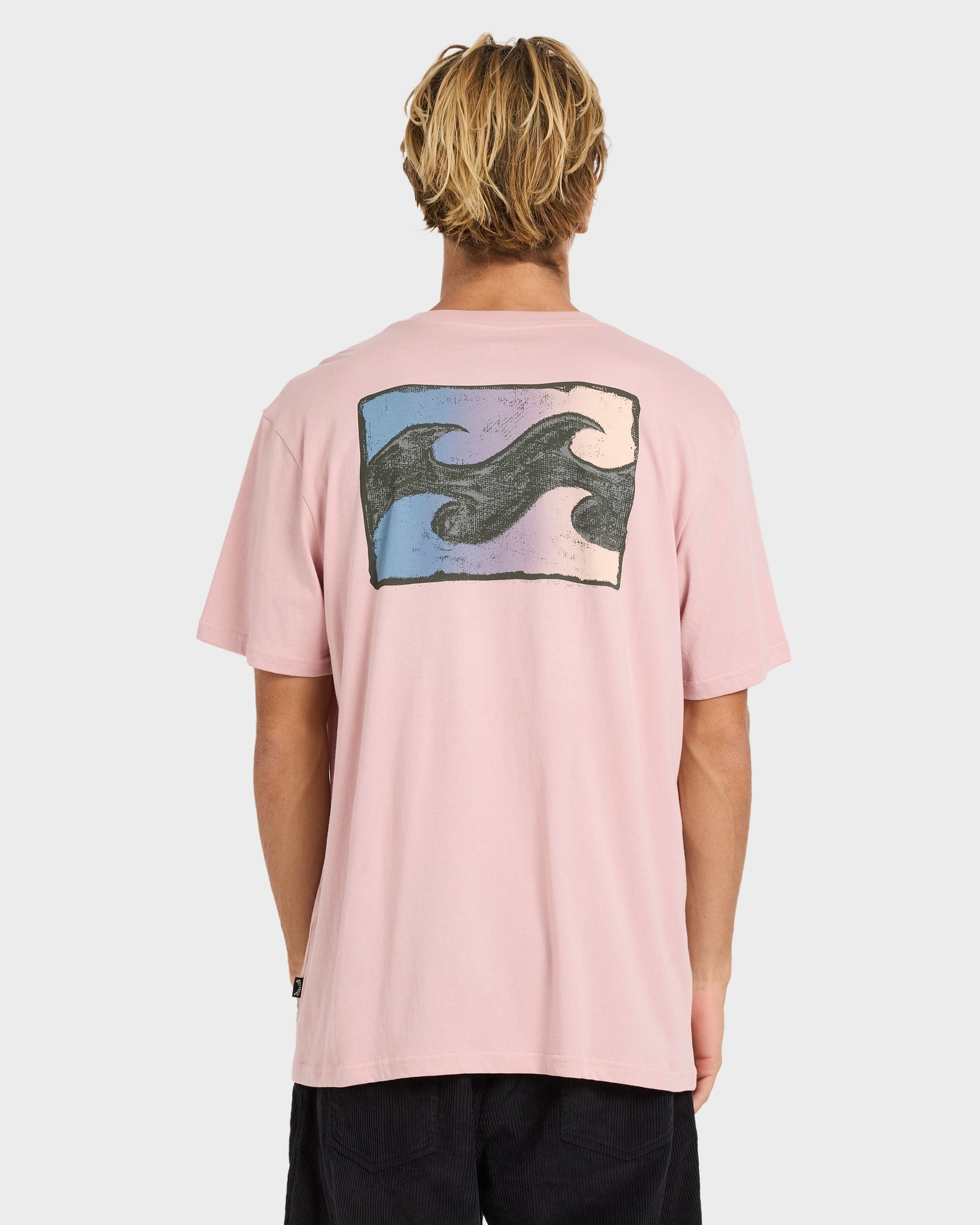 Mens Crayon Wave T-Shirt