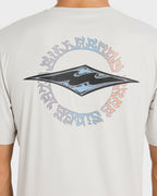 Mens Hollow Diamond Loose Fit Surf T-Shirt